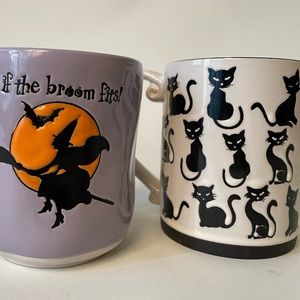 2 Spectrum Design Halloween mugs.